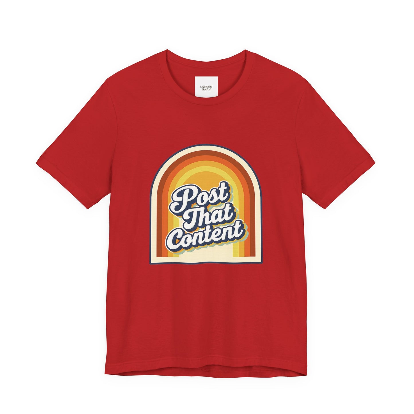 Post That Content Signature Tee