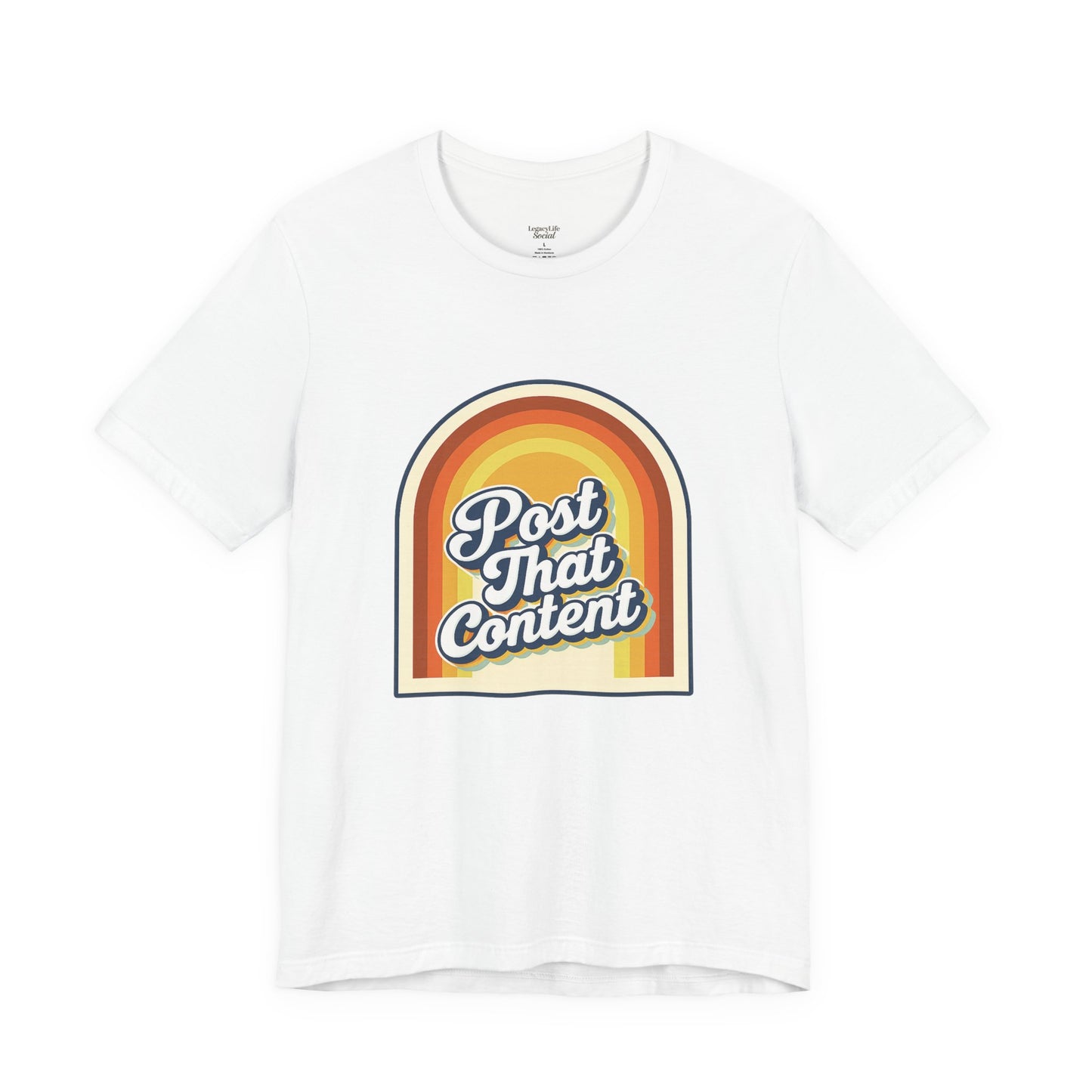 Post That Content Signature Tee