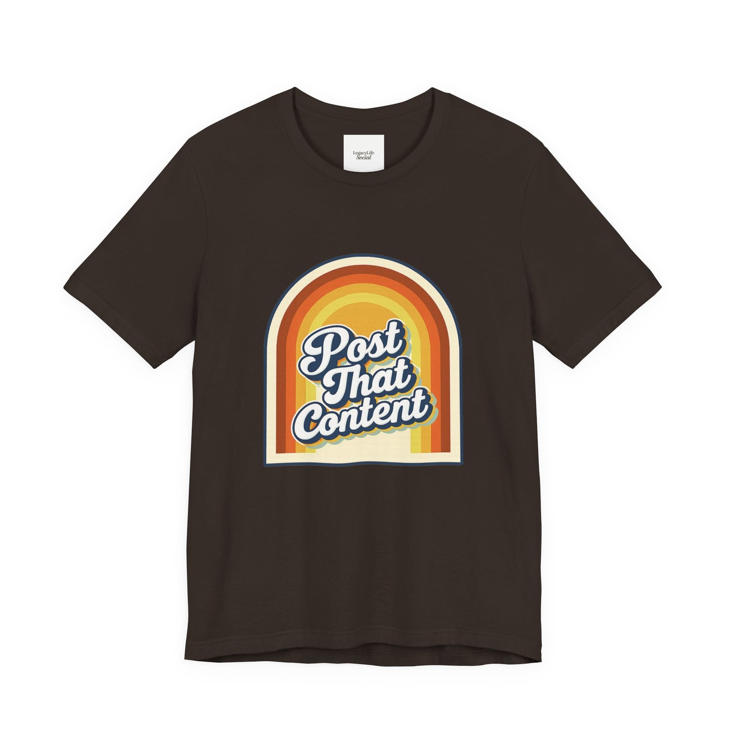 Post That Content Signature Tee
