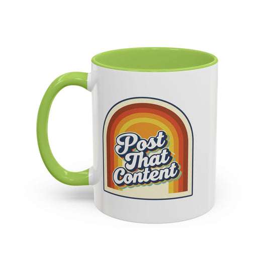 Post That Content Retro Creator Mug 11/15oz