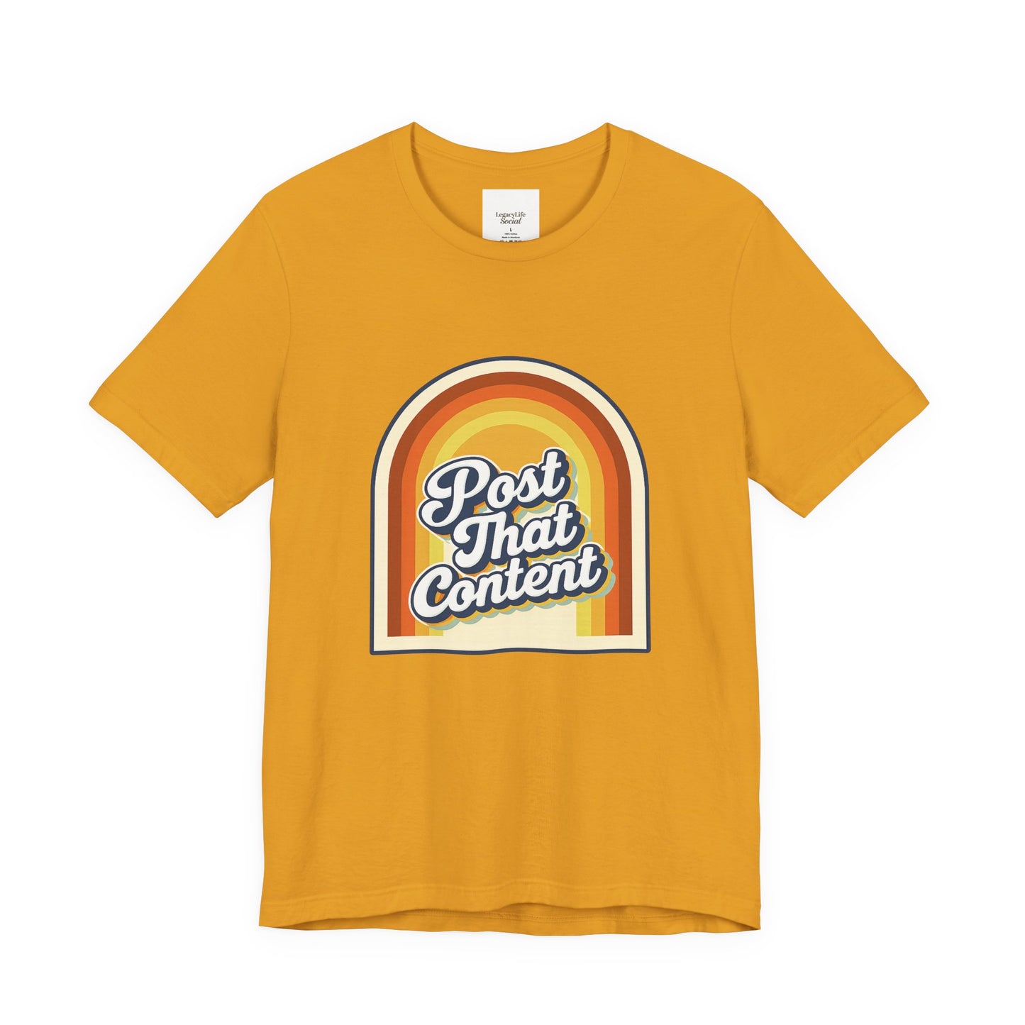 Post That Content Signature Tee